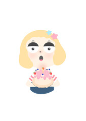 TinyStar, She is a little girl and very cute girl.