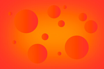 Gradient spheres background. Design template for banner, poster, web, mobile, presentation, brochure, leaflet.