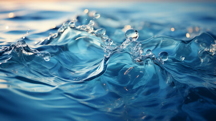 blue water ocean sea waves