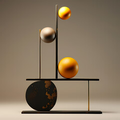 Abstract representation of the concept of balance