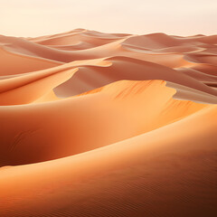 Fototapeta na wymiar Abstract sand dunes in a desert.