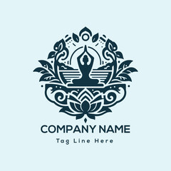 yoga logo for your brand