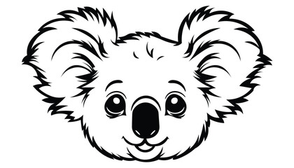Koala head  © Gifutto