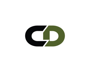 CD LOGO DESIGN VECTOR TEMPLATE