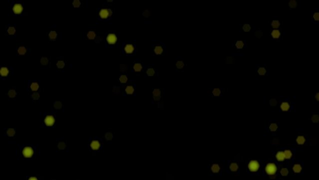 火の粉　火の塵　光の塵　アニメーション 7