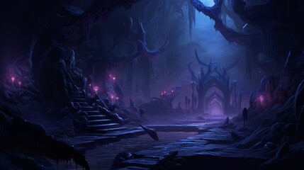 Subterranean Sanctuary: Mystical Cavern