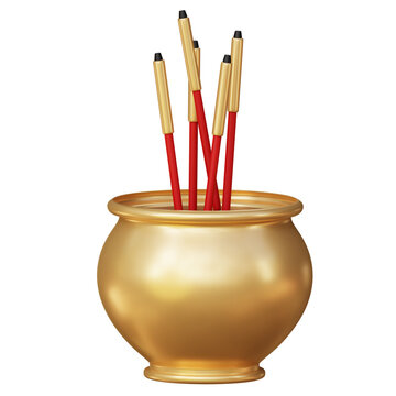 Chinese New Year 3D element