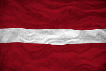 National Flag of Latvia. Background  with flag  of Latvia.