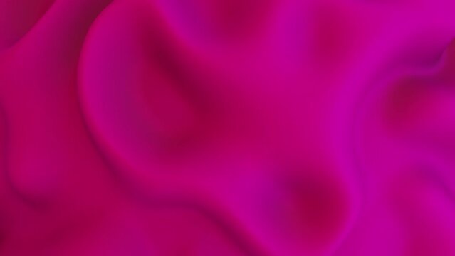 3D Animation - Looped animated vibrant pink abstract background with swirling texture