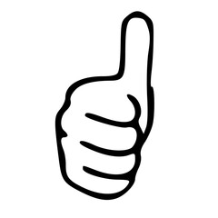 It's an icon that expresses the thumb