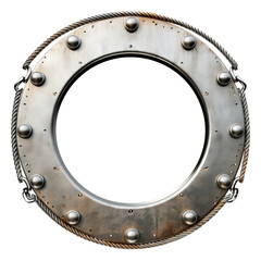 C&iacute;rculo metal e a&ccedil;o - elemento para composi&ccedil;&atilde;o