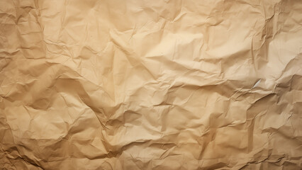 Obraz premium Textured Tales: Greasy Stains on Crumpled Paper