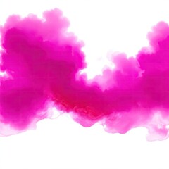 Pink fire flame smoke cloud texture isolated on white background