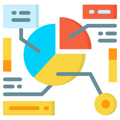 Obraz premium Chart icon