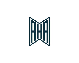 AHA LOGO DESIGN VECTOR TEMPLATE