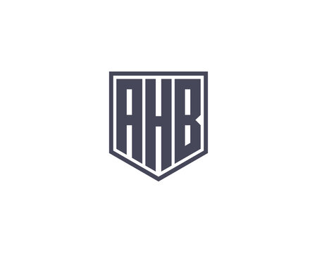 AHB LOGO DESIGN VECTOR TEMPLATE