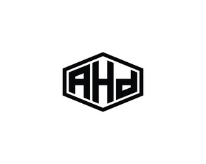 AHD LOGO DESIGN VECTOR TEMPLATE