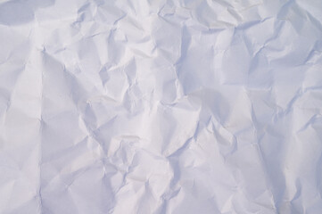 Full frame shot of crumpled paper texture and background.