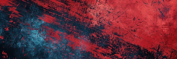 Edgy red and black grunge design for a dynamic poster and web banner, perfect for extreme sportswear, racing, cycling, football, motocross, basketball, gridiron, and travel - obrazy, fototapety, plakaty