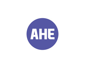 AHE LOGO DESIGN VECTOR TEMPLATE