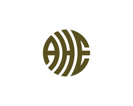 AHE LOGO DESIGN VECTOR TEMPLATE