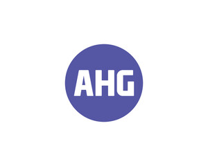 AHG LOGO DESIGN VECTOR TEMPLATE