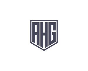AHG LOGO DESIGN VECTOR TEMPLATE