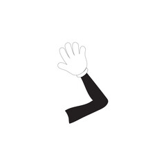Obraz premium Hand concept. Collection of gesture high quality vector outline signs for web pages, books, online stores, flyers, banners etc. hands holding protect