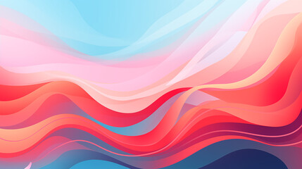 Fototapeta premium abstract colorful wave background