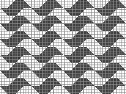 Sao Paulo, Brazil. Standard sidewalk in the city. State map. EPS vector illustration.
