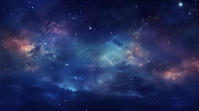 Galexy and star Look like a dreamy Background