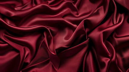 Obraz premium Colorful, silky and shiny textured textile backgrounds. Fabrics in blue, green, red, burgundy, orange, navy blue, white and cream. Trend colors and fabrics of 2024. The most preferred fabrics.