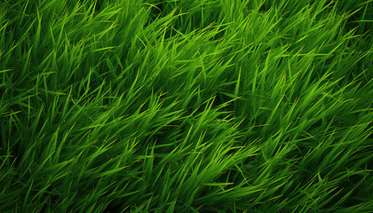 Fototapeta premium Green grass texture background