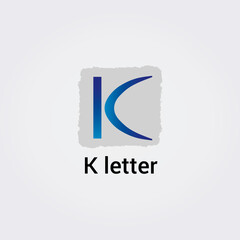Icone Lettre K pour Design Logos, Symbole, Illustration Pictogramme Monogramme pour Business, Variations Alphabet Isolé Silhouette