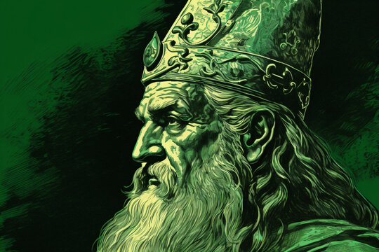 st patrick day leprechaun