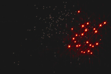 Fireworks explosion. New Year's Eve 2023/2024. No. 3