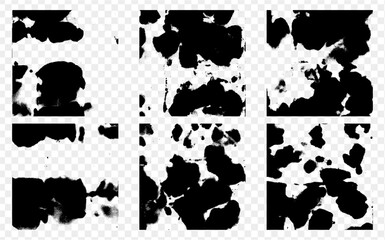 Ink Splatter Vector Pattern Textures for Abstract Overlays