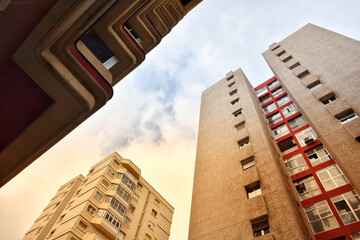 Modern apartment building in Las Palmas de Gran Canaria