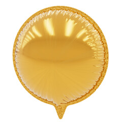 3D Balloon numbers and shapes icons illustrations