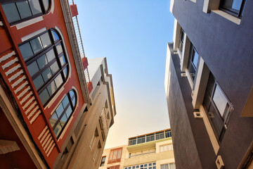 Modern apartment building in Las Palmas de Gran Canaria