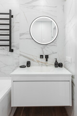 modern bathroom interior