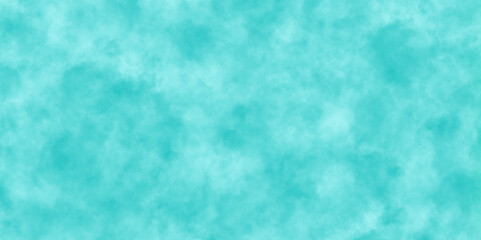 watercolor shades paper textured canvas element with clouds, Turquoise gradient color brush painted illustration, abstract cloudy blue watercolor splash background, blue watercolor paint brush stroke.