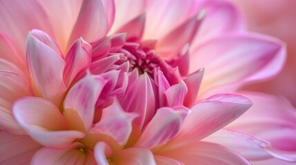  a close up of a pink flower with a white center and a pink stamen on the center of the flower.