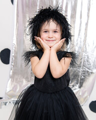 little girl black queen