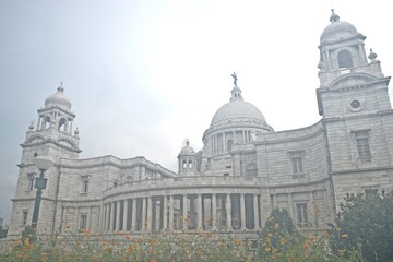  Exterior Part of Victoria memorial Kolkata India