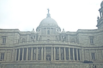 Exterior Part of Victoria memorial Kolkata India