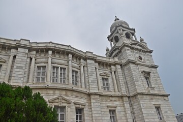 Fototapeta na wymiar Exterior Part of Victoria memorial Kolkata India