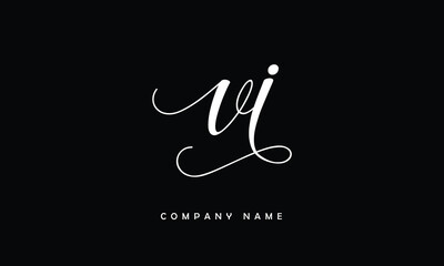 VI, IV, V, I Abstract Letters Logo Monogram