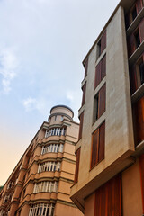 Modern apartment buildings in Las Palmas de Gran Canaria