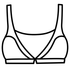 women's bra icon